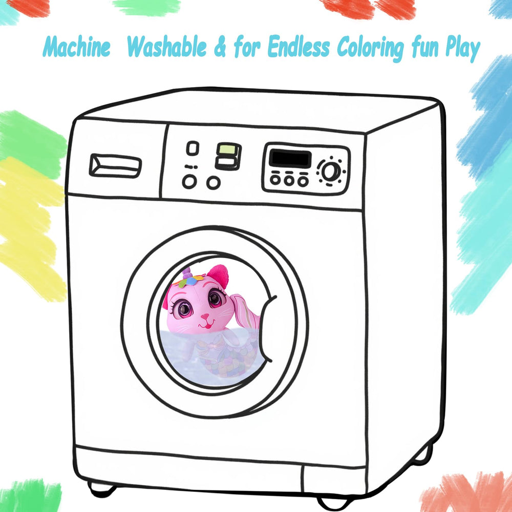 DRAWMYTOY colorful stickers pack sparks additional decorating options.