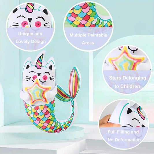 DRAWMYTOY doodle dolls kit encourages imaginative art sessions