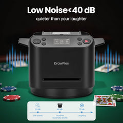 DrawPies MAX6 12-player capacity supports Poker and UNO.