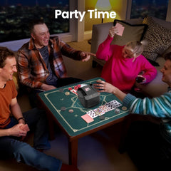 DrawPies poker table top insert ensures seamless table play.