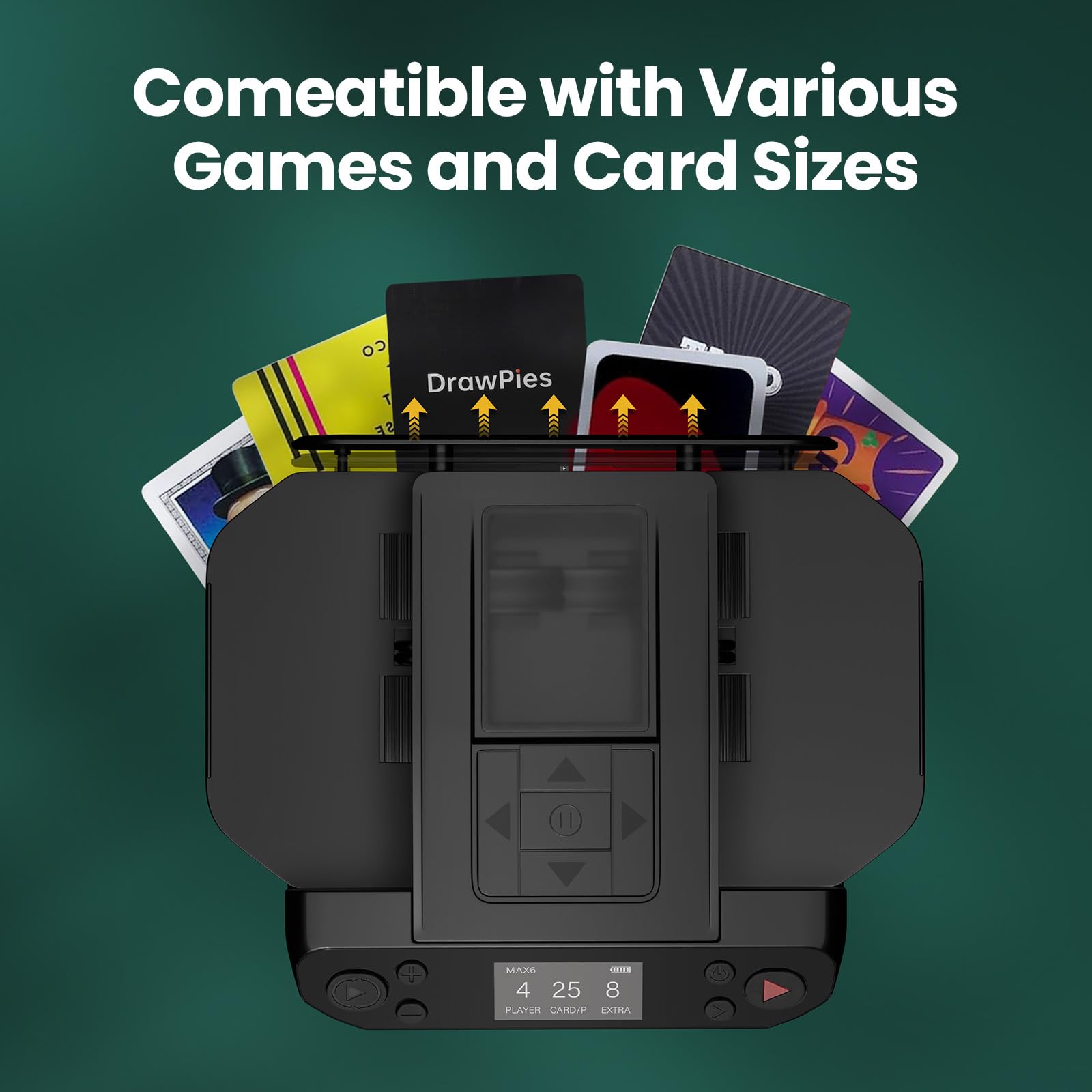 DrawPies compact travel case supports parties and trips.