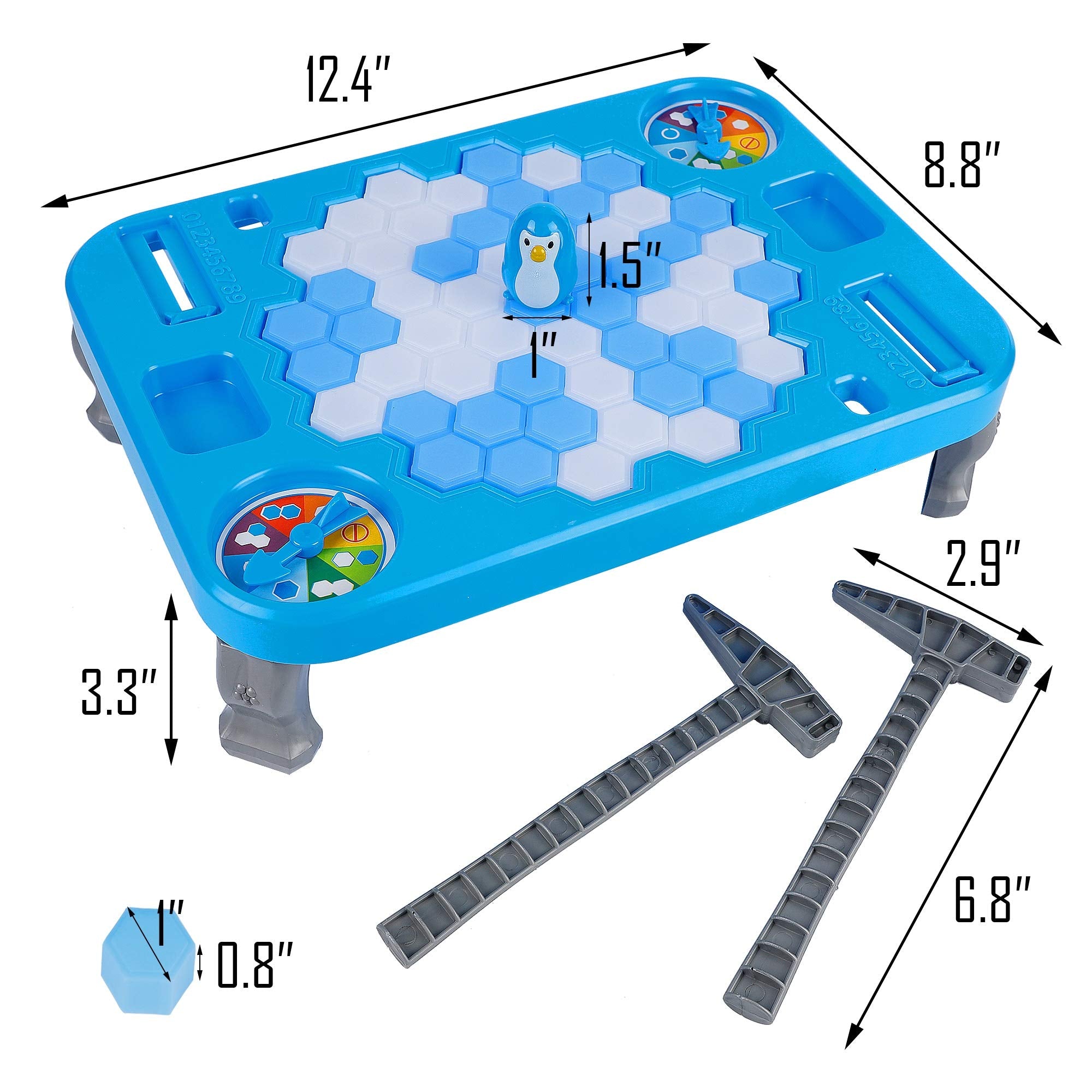 DR.DUDU ABS plastic ensures a smooth surface and safe play for kids