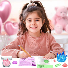 DREACAREFT crystal kit includes back video guide for easy setup