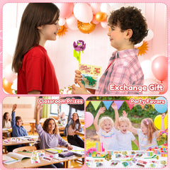 DREACAREFT valentines card set with From/To spaces for personalization