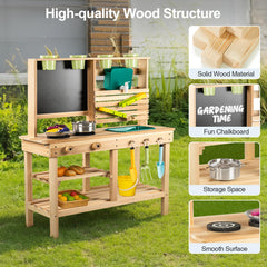 DREAM BUILDING mud kitchen follows Montessori-inspired design to boost fine motor skills through hands-on play