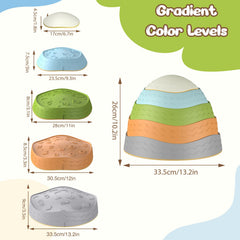 Dream Building stepping stones make a thoughtful gift for kids to explore active play