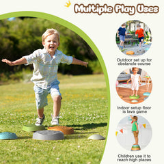 Dream Building stepping stones safe and durable for indoor and outdoor use during playtime