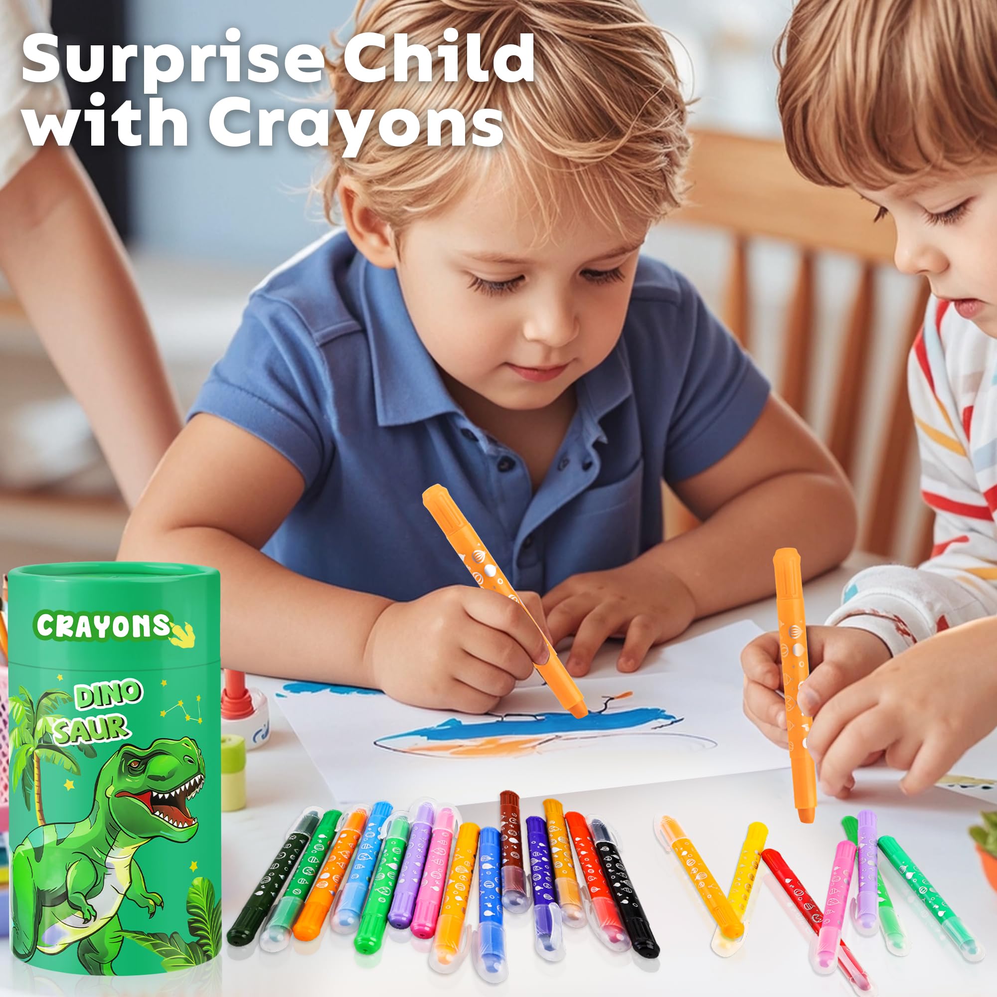 DreamCandy durable case protects crayons during play and travel