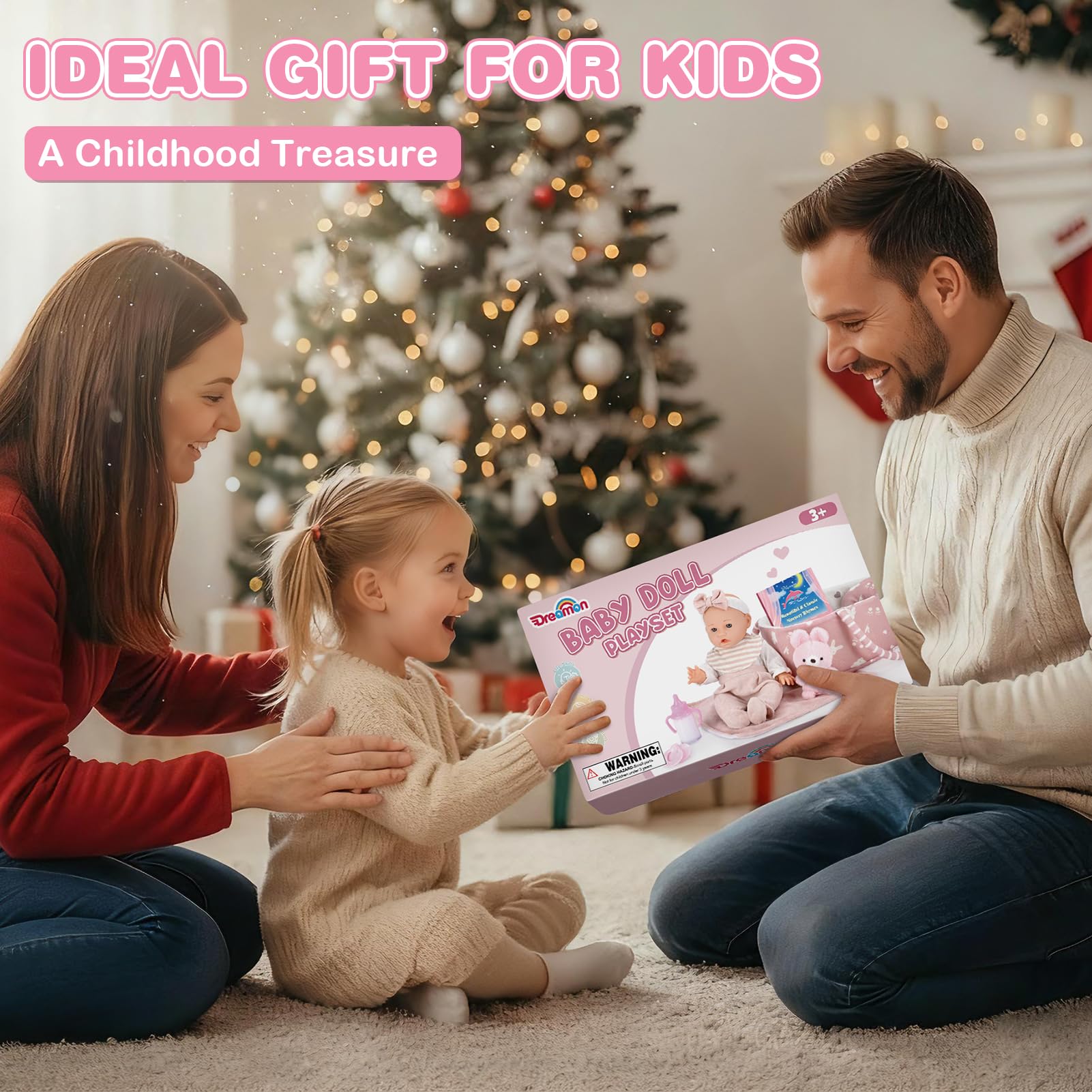 Dreamon portable bassinet enables easy on-the-go doll care