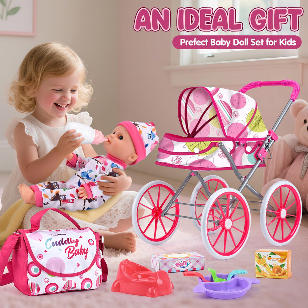 Dreamon doll accessories like dining trays and shoes boost imaginative play