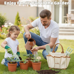 Dreamon child gloves providing soft protection for small hands while gardening