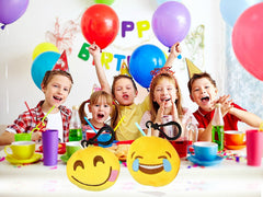 Dreampark 64-piece emoticon plush set for classroom prizes.