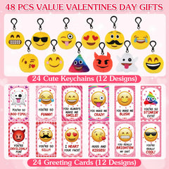 Dreampark plush keychain with smiley design, perfect classroom prize.