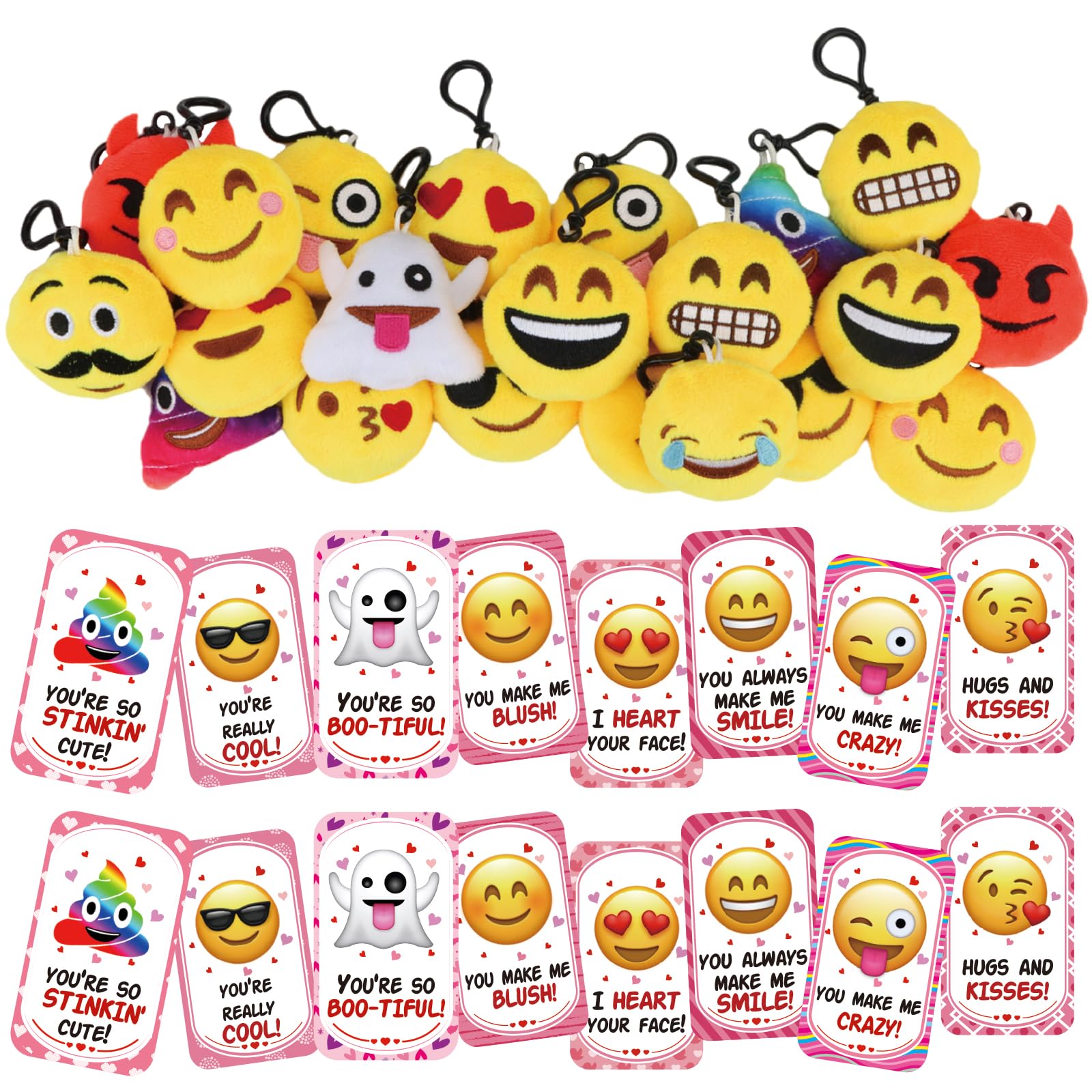 Dreampark emoticon keychains improve giftable rewards for students.