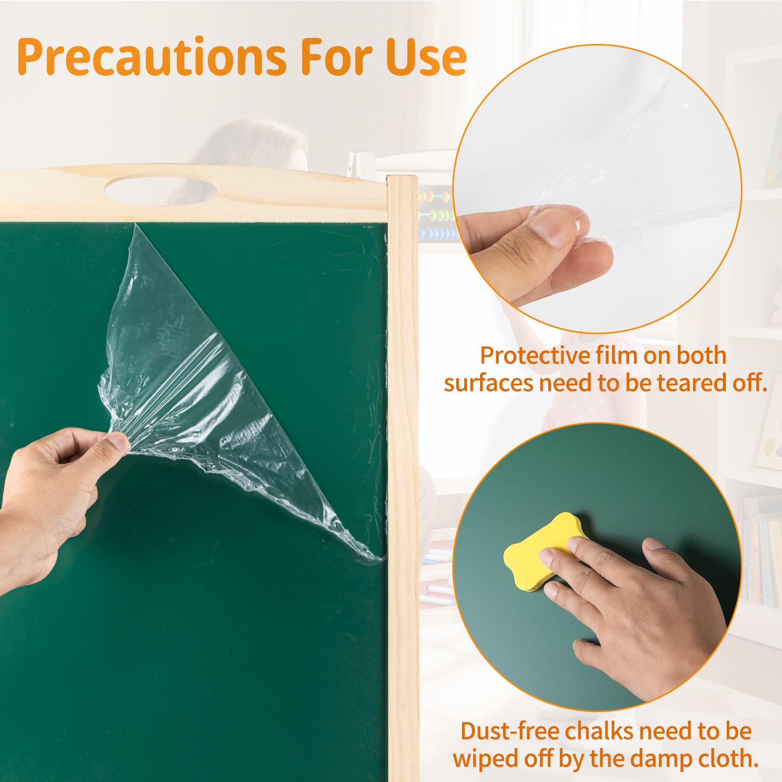 Dreamtailor safety-rounded design suits curious toddlers during art.