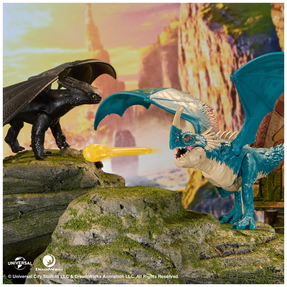 DreamWorks Dragons Fire Blast Deadly Nadder compatible with other Battle Dragons toys