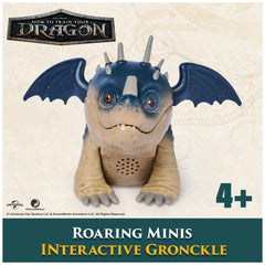 DreamWorks Dragons Roaring Minis Gronckle offers 25 sounds for pretend play.