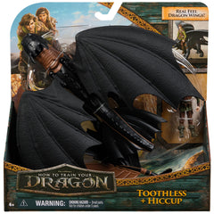 DreamWorks Dragons Hiccup rider on Toothless for authentic interaction