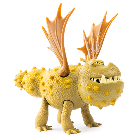 DreamWorks Dragons Meatlug figure shows movable legs for active poses.