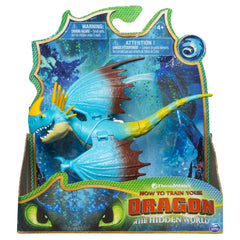 DreamWorks Dragons Stormfly figure with moving head and legs for dynamic battle poses.