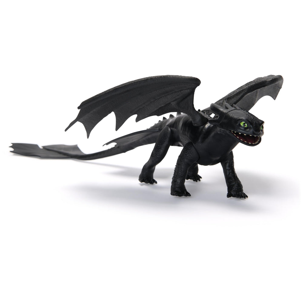 DreamWorks Dragons Toothless 9 inch action figure front view for imaginative play