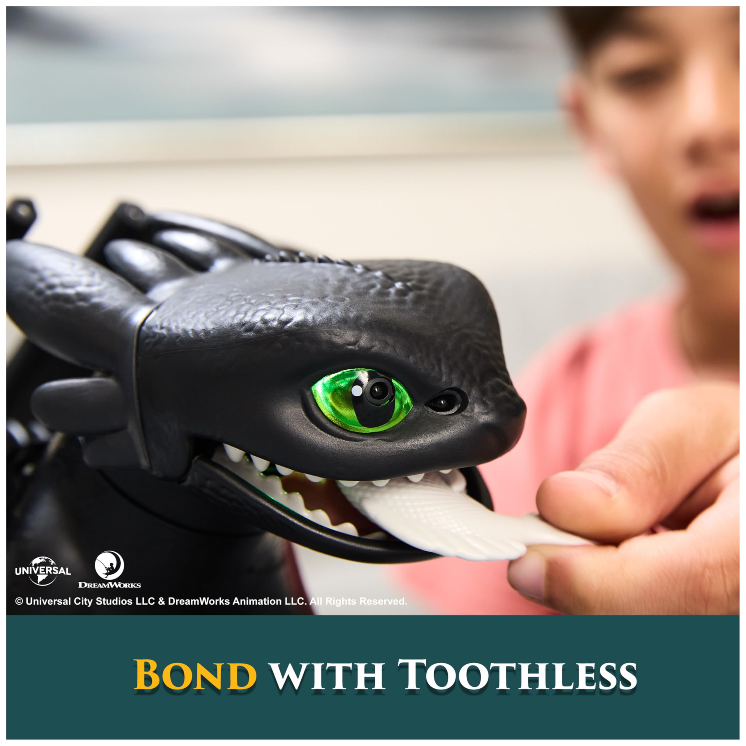 DreamWorks Toothless bonding during stages of trust and learning