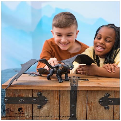 DreamWorks Toothless durable construction stands up to hours of role-play.