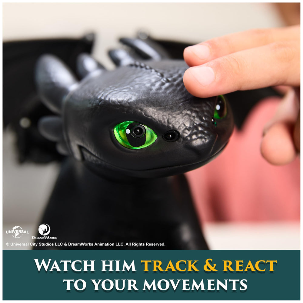 DreamWorks Toothless in keep-away and follow-me style interactive games