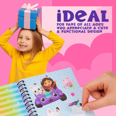 DreamWorks Gabby's Dollhouse over 500 stickers sheet collection for creative crafts.