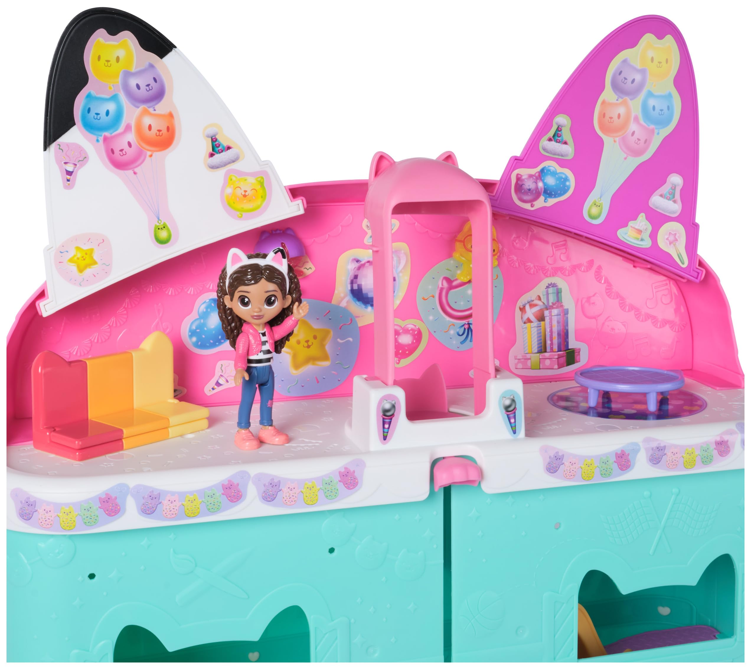 DREAMWORKS Gabby's Dollhouse Cat-a-vator lift moves between rooms