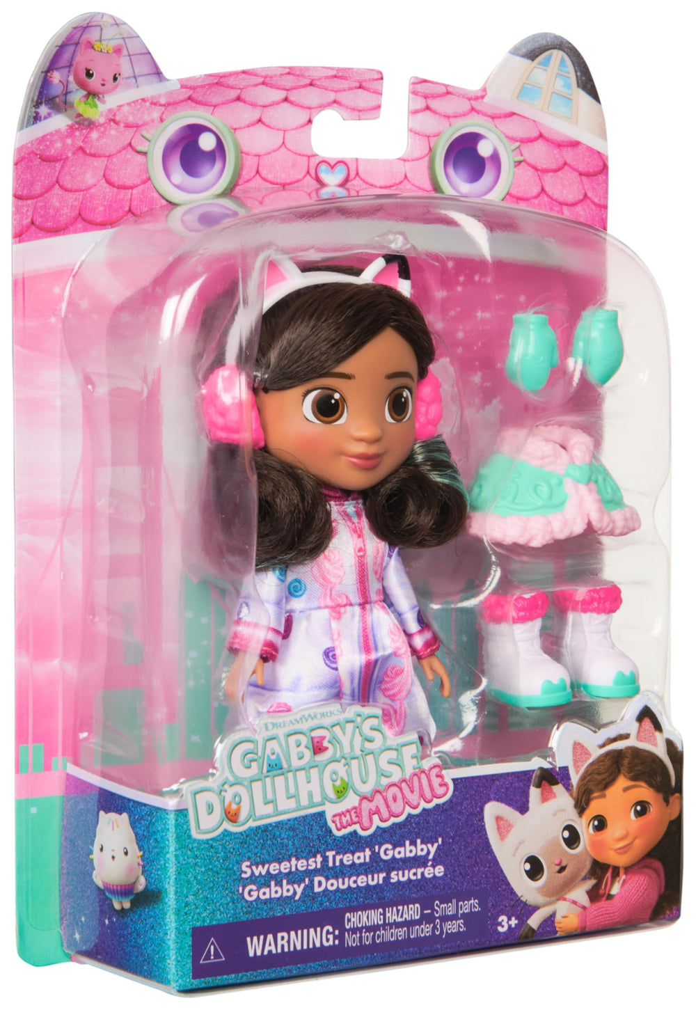 DreamWorks Gabby’s Dollhouse cat-ear headband for dress-up fun