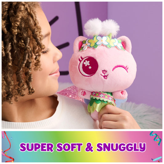 Kitty Fairy plush with flower crown adds magical play moments for Gabby’s fans.