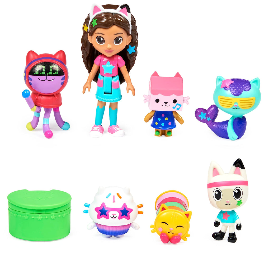DreamWorks Gabby’s Dollhouse Dance Party exclusive Gabby doll ready for imaginative play.