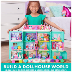 DreamWorks Gabby’s Dollhouse Dollhouse Delivery image includes a mystery accessory.