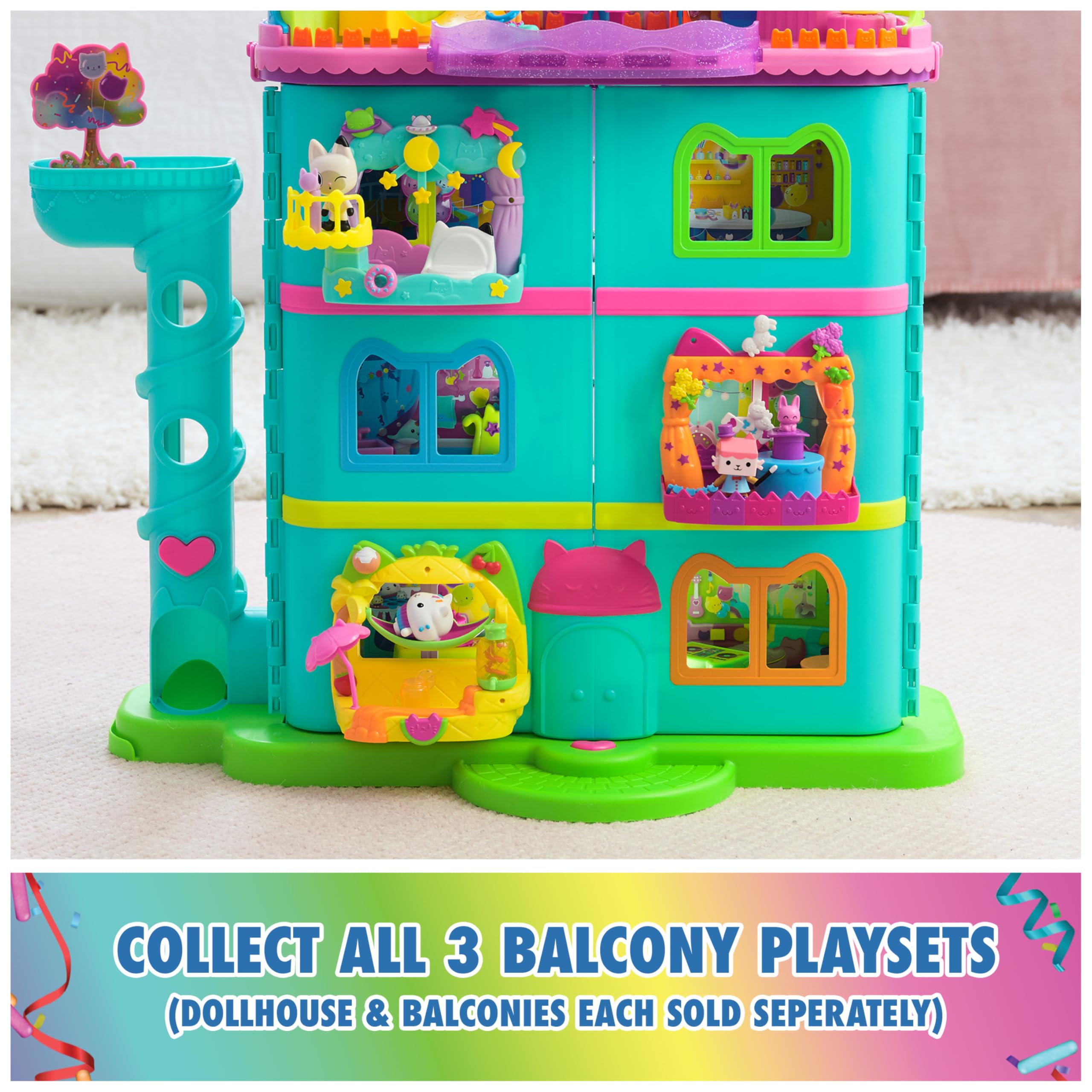 DreamWorks Gabby’s Dollhouse Dollhouse Delivery unboxing moment