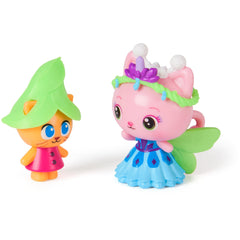 DreamWorks Gabby's Dollhouse gemstone crown accessory adds sparkle to Queen Kitty Fairy.