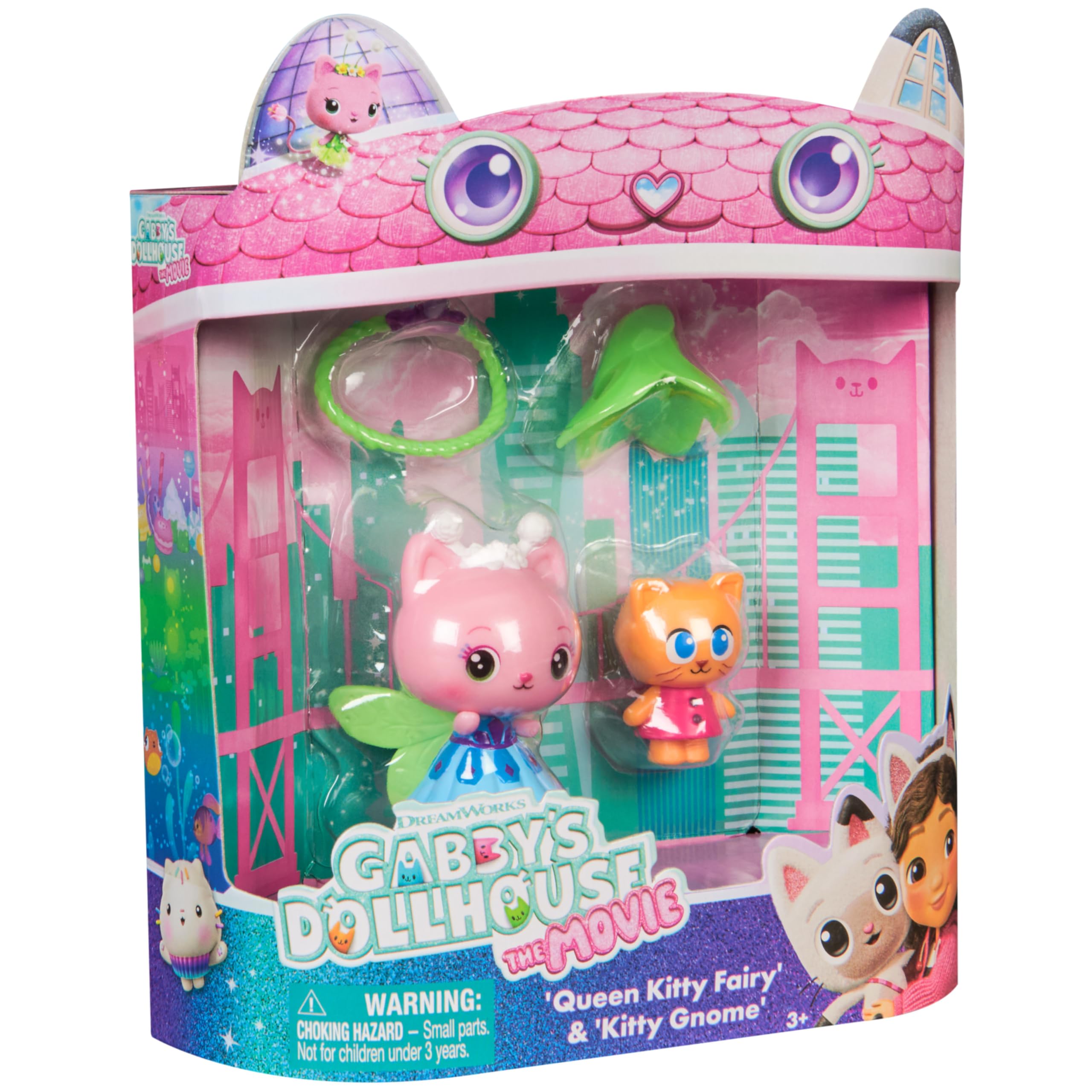 DreamWorks Gabby's Dollhouse instruction manual included for quick setup.