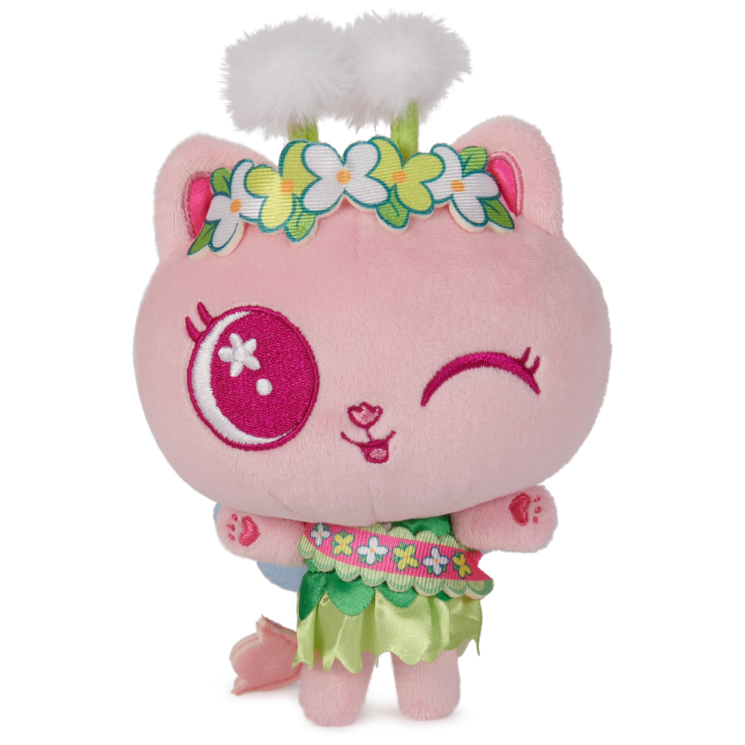 DreamWorks Gabby's Dollhouse Kitty Fairy plush, 6-inch height, ideal for cuddles.