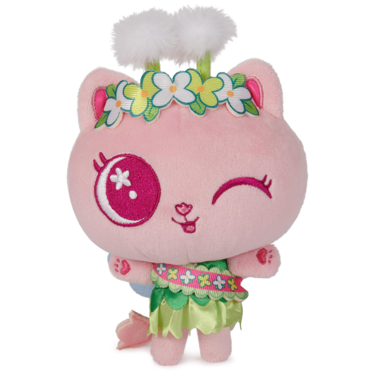 DreamWorks Gabby's Dollhouse Kitty Fairy plush, 6-inch height, ideal for cuddles.