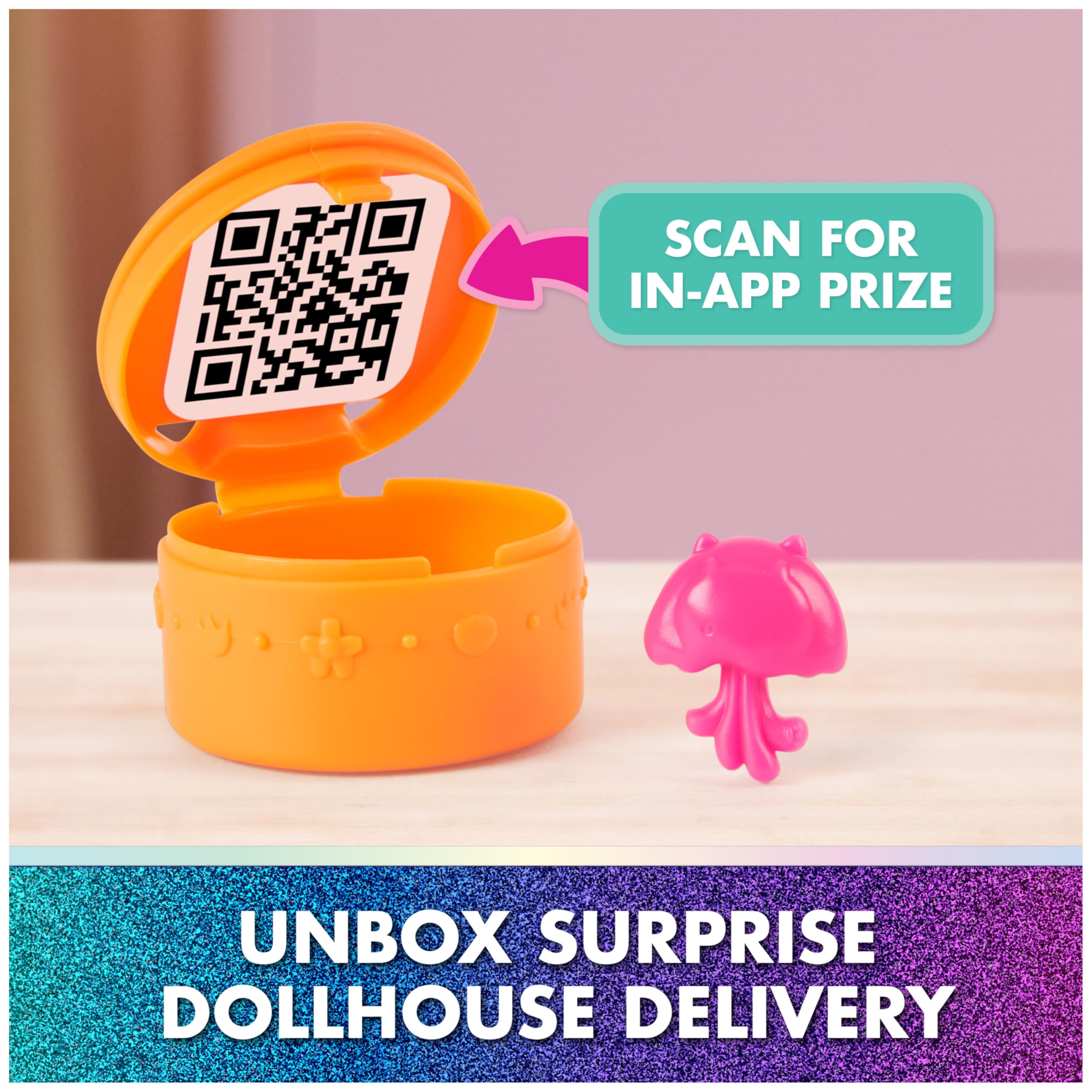 Scan the QR code for an app surprise and extra content