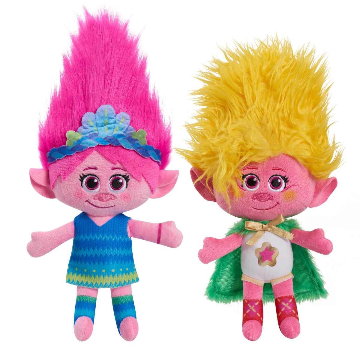 DreamWorks Trolls Band Together Poppy plush, soft huggable 8-inch friend for playtime.