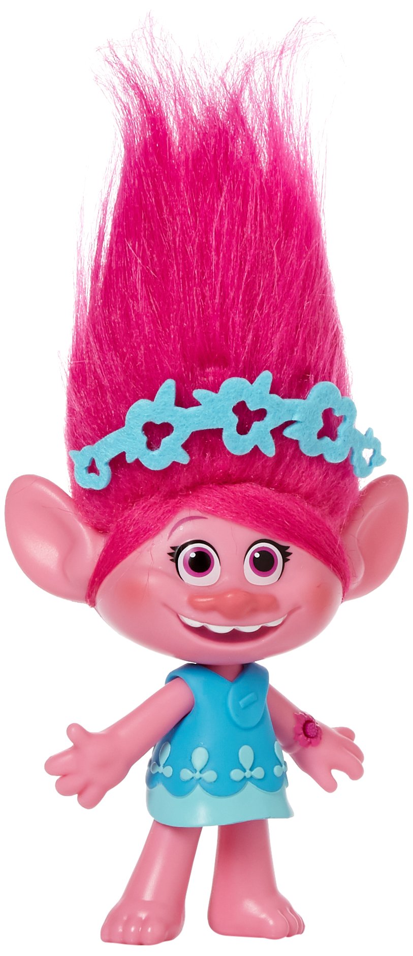 DreamWorks Trolls Poppy Hug Time Harmony figure front view for display and play inspiration.