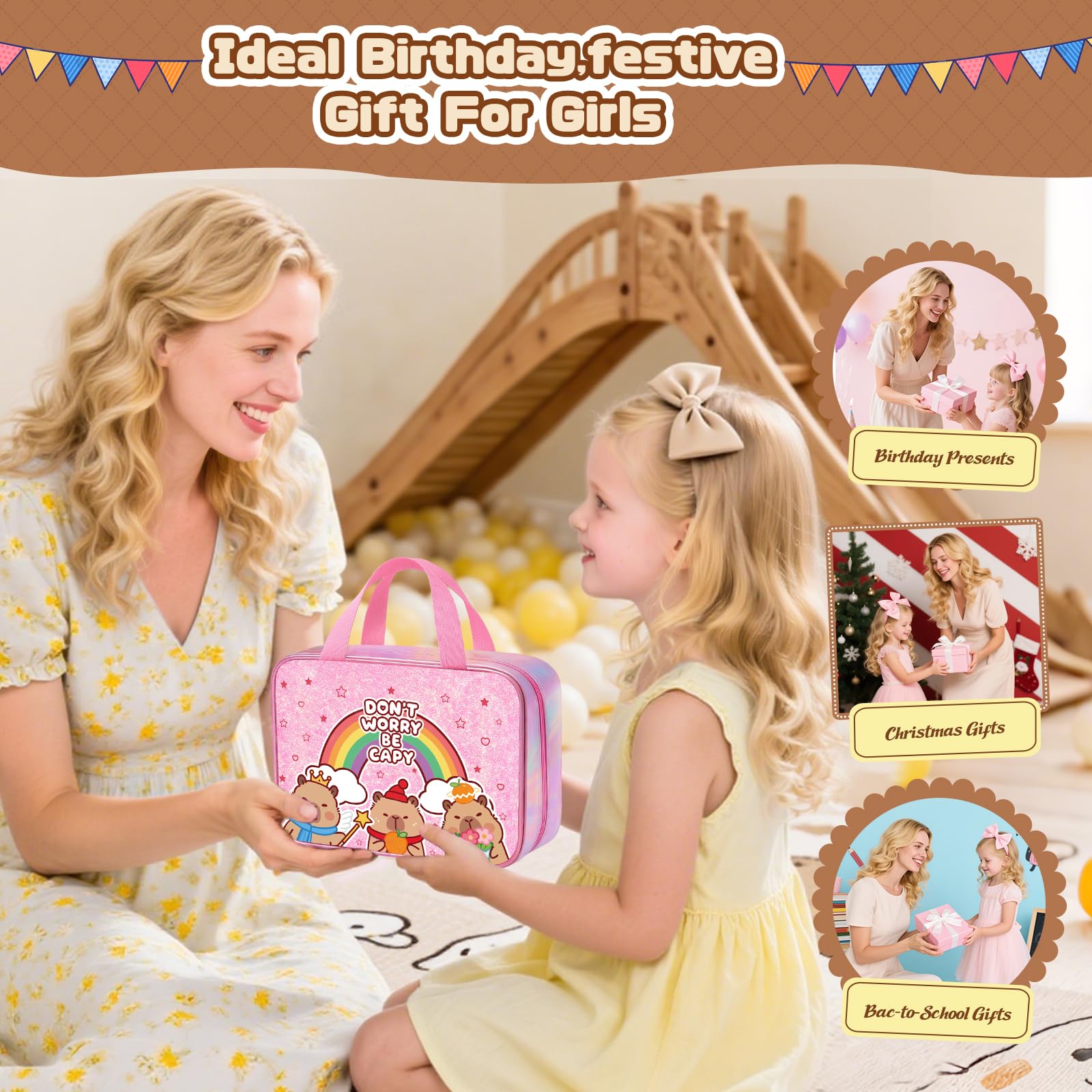 DreamyCandy Capybara gift box makes a ready-to-gift art set.