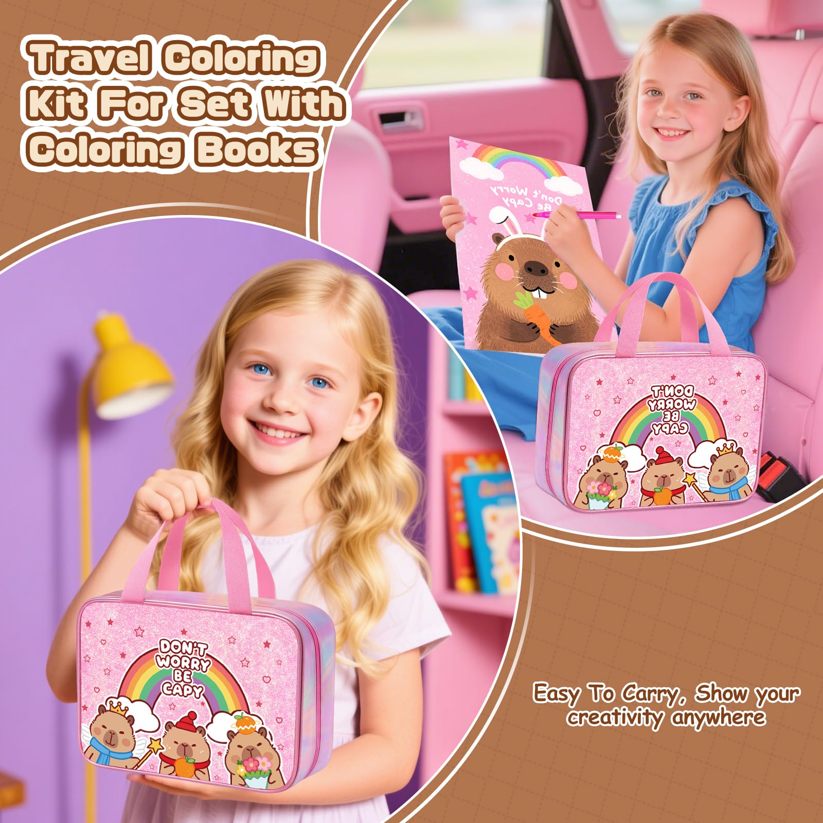 DreamyCandy Capybara pencil sharpener keeps pencils ready for doodles.