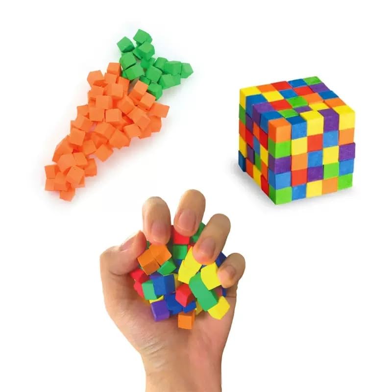 Dremung EVA Sticky Blocks material is easy to clean and reusable