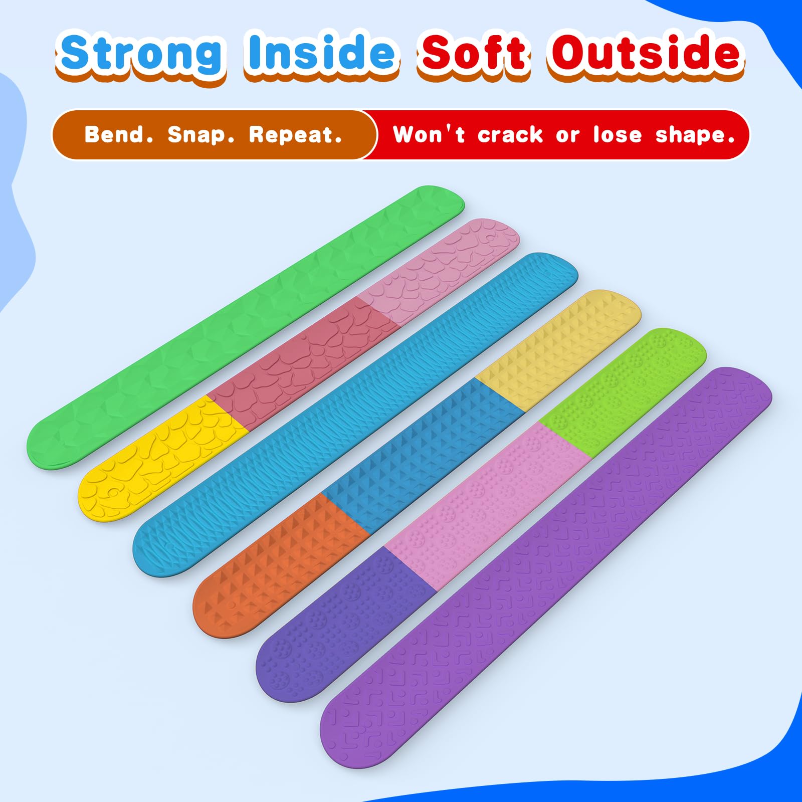 Drephere ADHD-friendly silicone bracelet is non-toxic and durable for active kids