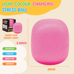 Drephere dough squishy ball with clear texture for tactile relief