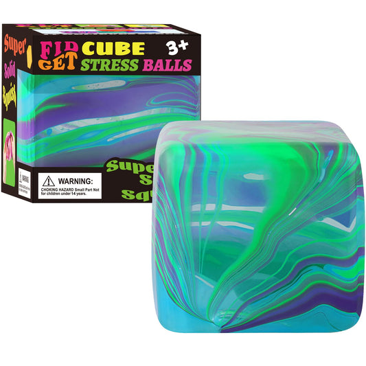 Drephere ice cube stress ball green aids focus and fidget relief on the go.