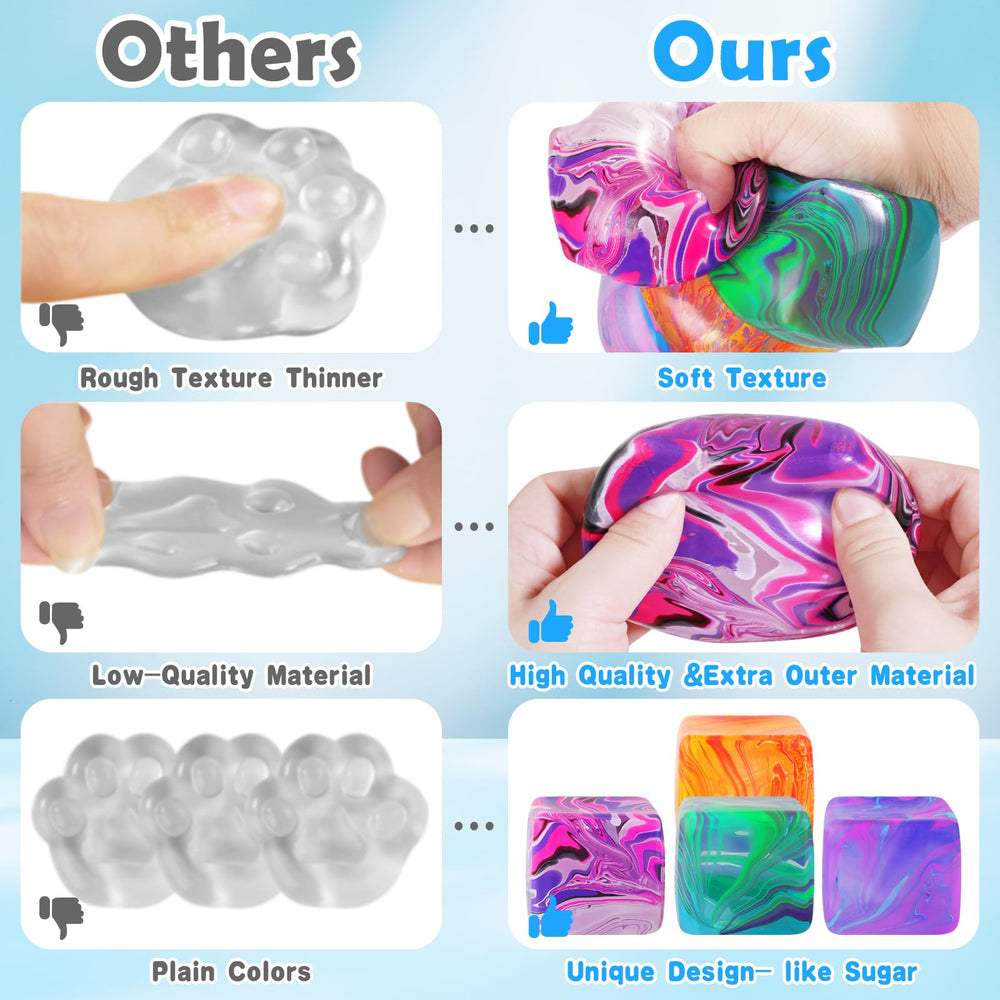 Drephere ice cube stress ball pocket-friendly design for quick relief.