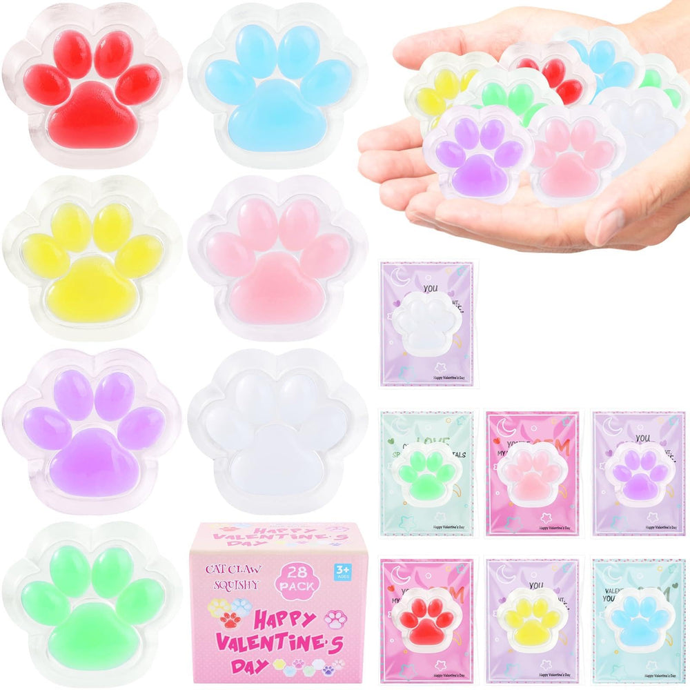 Drephere Taba squishy cat paw bundle in a box, ideal for classroom gifts